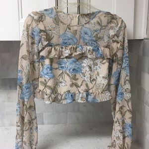 Long Sleeve floral top